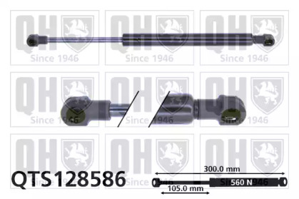 Газовая пружина QUINTON HAZELL QTS128586