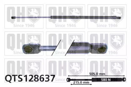 Газовая пружина QUINTON HAZELL QTS128637