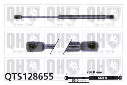 Газовая пружина QUINTON HAZELL QTS128655