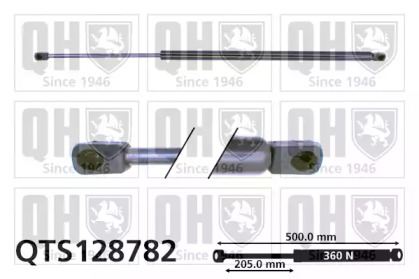 Газовая пружина QUINTON HAZELL QTS128782