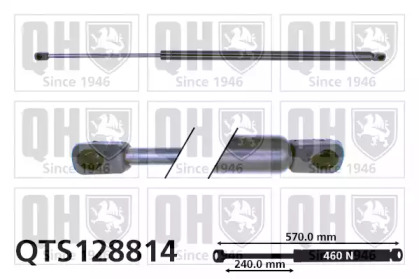 Газовая пружина QUINTON HAZELL QTS128814