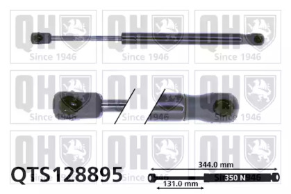 Газовая пружина, крышка багажник QUINTON HAZELL QTS128895