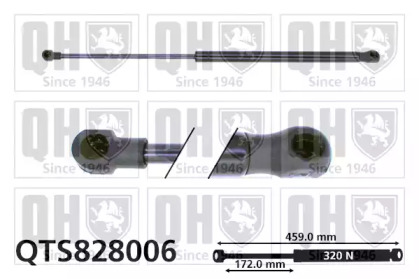 Газовая пружина QUINTON HAZELL QTS828006