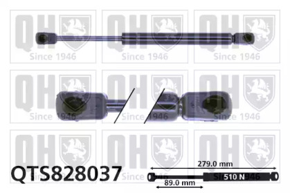 Газовая пружина QUINTON HAZELL QTS828037