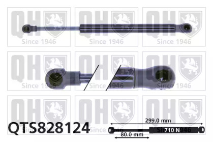 Газовая пружина QUINTON HAZELL QTS828124