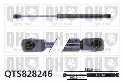 Газовая пружина QUINTON HAZELL QTS828246