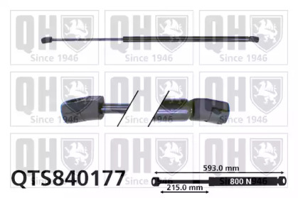 Газовая пружина QUINTON HAZELL QTS840177