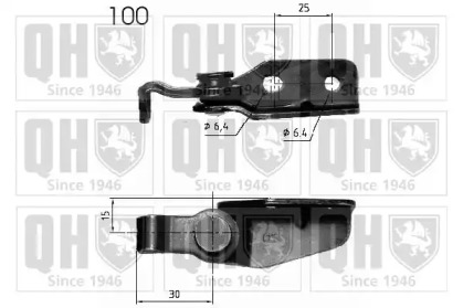 Газовая пружина QUINTON HAZELL QTS840232