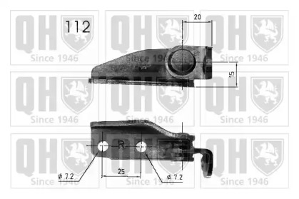 Газовая пружина, крышка багажник QUINTON HAZELL QTS840244