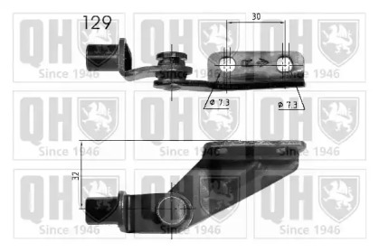 Газовая пружина QUINTON HAZELL QTS840256