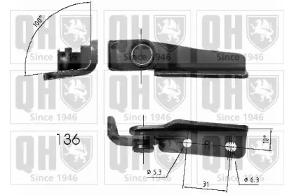 Газовая пружина QUINTON HAZELL QTS840263