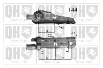 Газовая пружина QUINTON HAZELL QTS840270