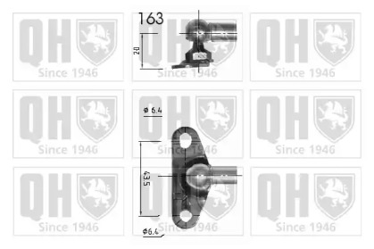 Газовая пружина QUINTON HAZELL QTS840282