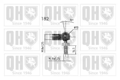 Газовая пружина QUINTON HAZELL QTS840199