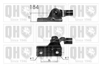 Газовая пружина QUINTON HAZELL QTS840209