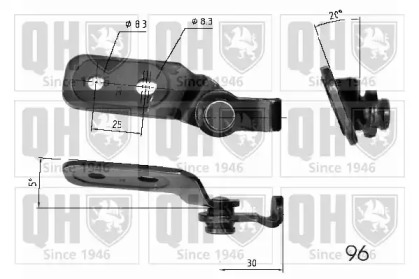 Газовая пружина QUINTON HAZELL QTS840229