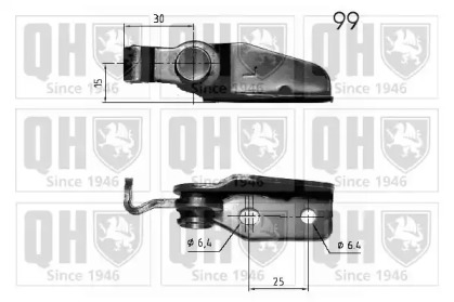 Газовая пружина QUINTON HAZELL QTS840233