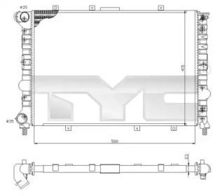 Теплообменник TYC 701-0001-R