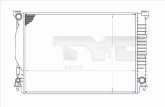 Теплообменник TYC 702-0013