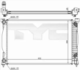 Теплообменник TYC 702-0014