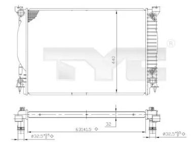 Теплообменник TYC 702-0021