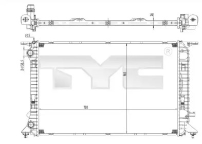 Теплообменник TYC 702-0036