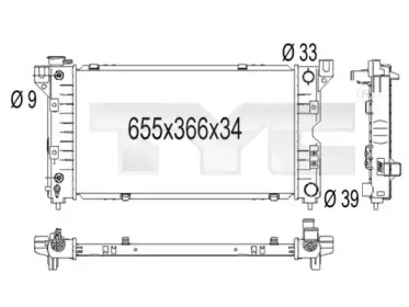 Теплообменник TYC 704-1001