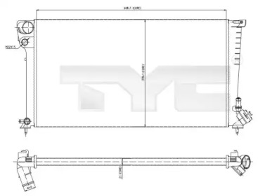 Теплообменник TYC 705-0001