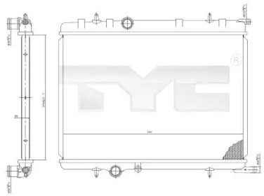 Теплообменник TYC 705-0027