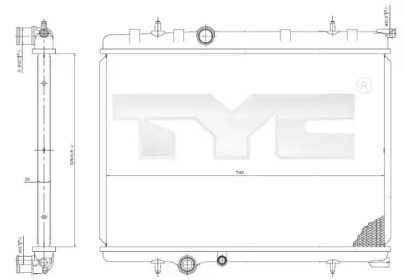 Теплообменник TYC 705-0028