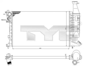 Теплообменник TYC 705-0069