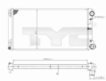 Теплообменник TYC 709-0002