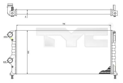 Теплообменник TYC 709-0015-R