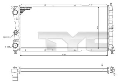 Теплообменник TYC 709-0017-R