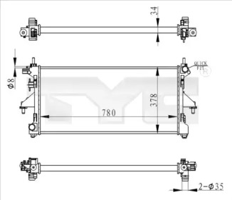 Теплообменник TYC 709-0020-R