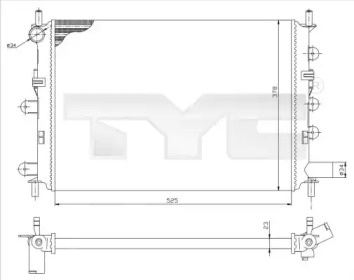 Теплообменник TYC 710-0034-R