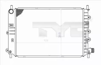 Теплообменник TYC 710-0034