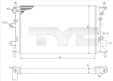 Теплообменник TYC 710-0036-R