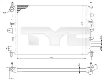 Теплообменник TYC 710-0037-R