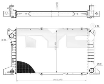 Теплообменник TYC 710-0053