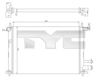 Теплообменник TYC 710-0054