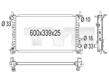 Теплообменник TYC 710-1001