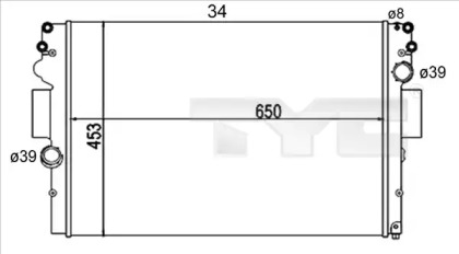 Теплообменник TYC 715-0004-R