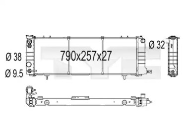 Теплообменник TYC 716-1001