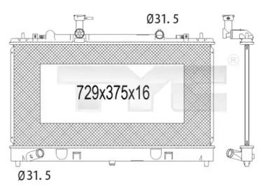 Теплообменник TYC 720-1006