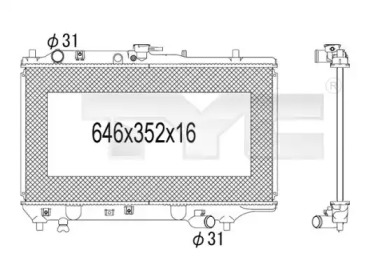 Теплообменник TYC 720-1010