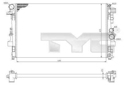 Теплообменник TYC 721-0011