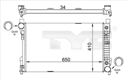 Теплообменник TYC 721-0013-R