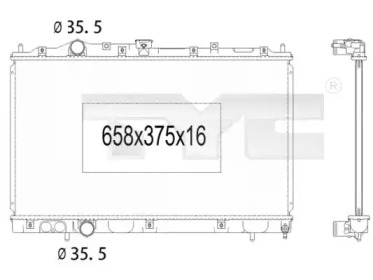 Теплообменник TYC 723-1009