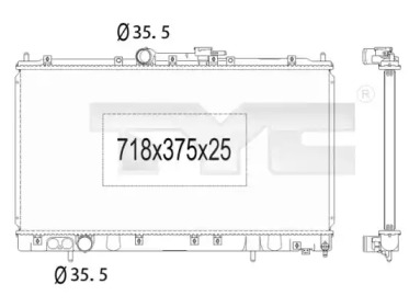 Теплообменник TYC 723-1011